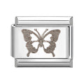Mariposa grabada