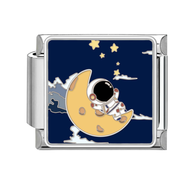 Astronauta en la luna