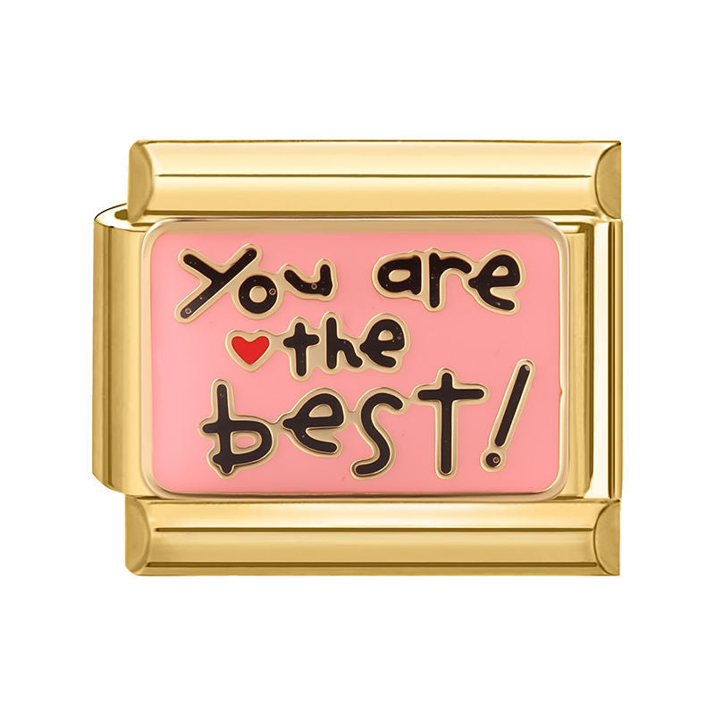 Frase "you are the best"