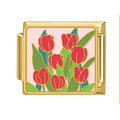 Tulipanes rojos