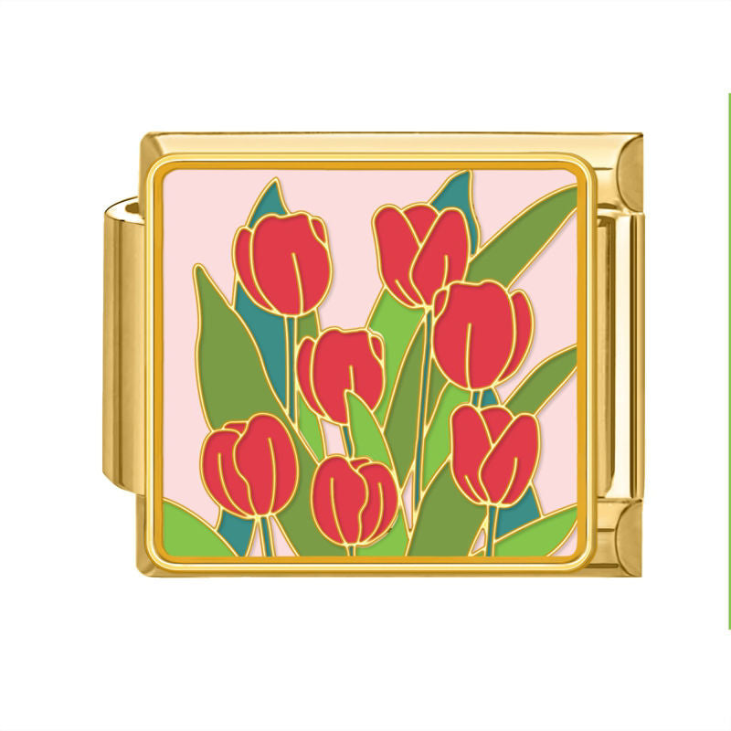 Tulipanes rojos