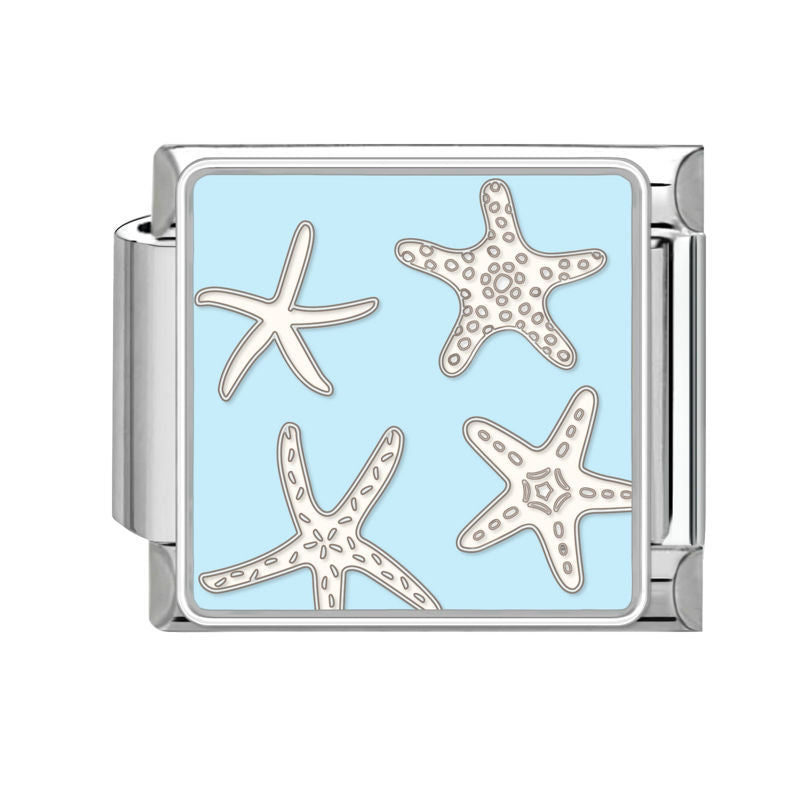 Estrellas de mar blancas