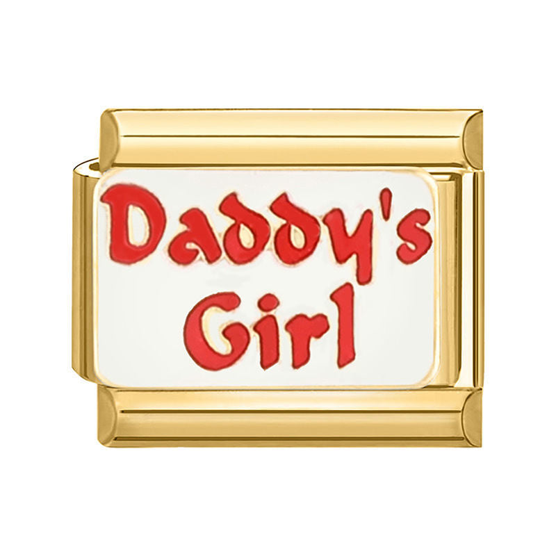 Frase "daddy's girl"