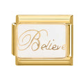 Frase "believe"