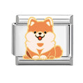 Perrito shiba naranja