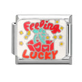 Frase "feeling lucky"