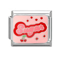 Frase "sugar" con cerezas
