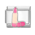 Barra de labios rosa