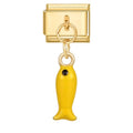 Colgante pez amarillo