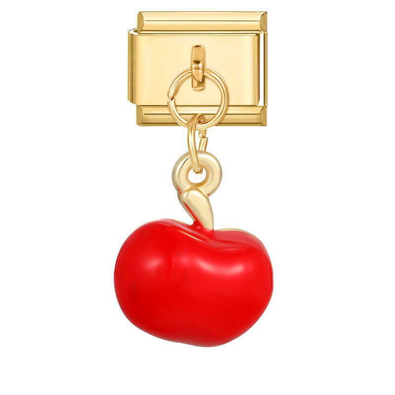 Colgante manzana roja
