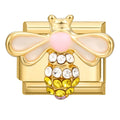 Abeja con circonitas
