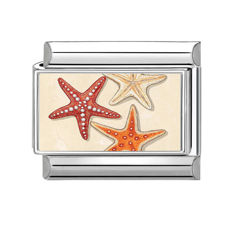 Tres estrellas de mar