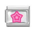 Estrella rosa concéntrica