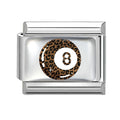 Bola número 8 animal print