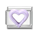 Corazón morado