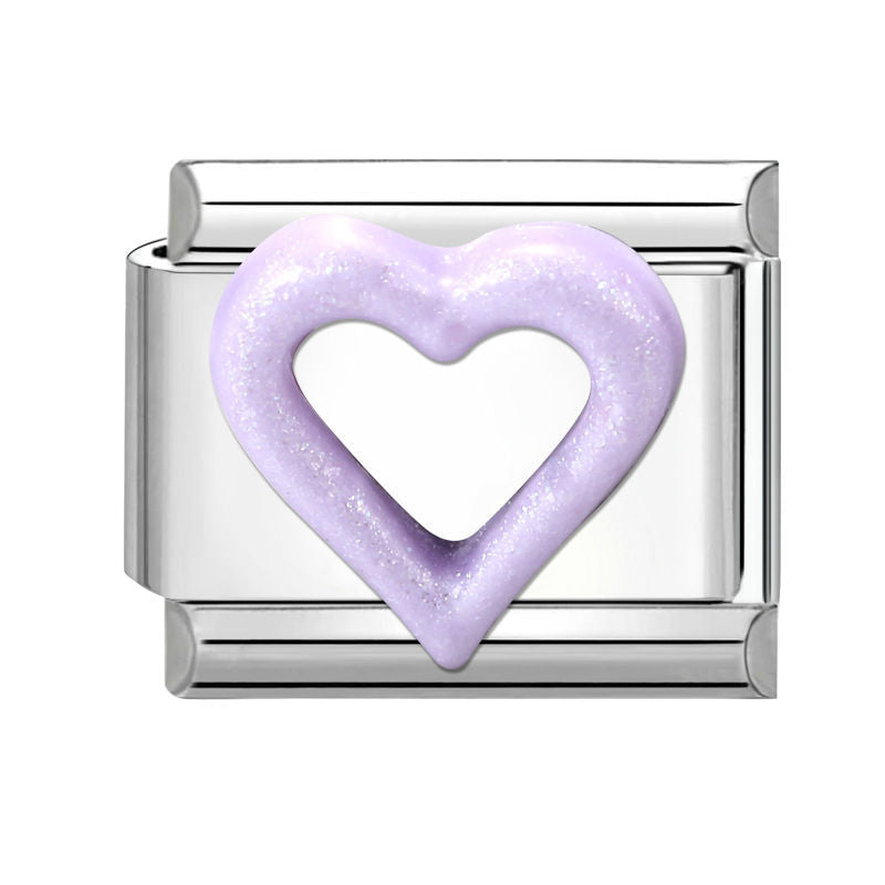 Corazón morado