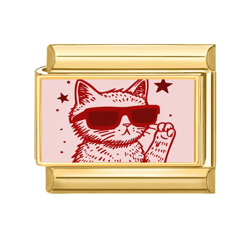 Gato con gafas de sol