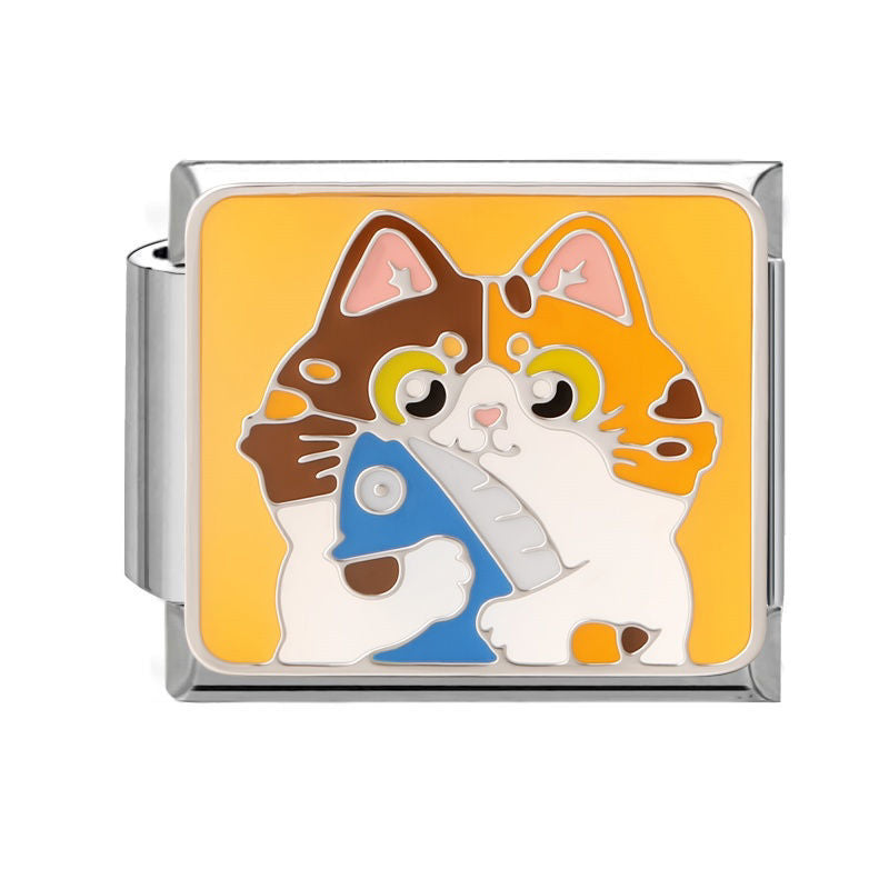 Gato con pescado