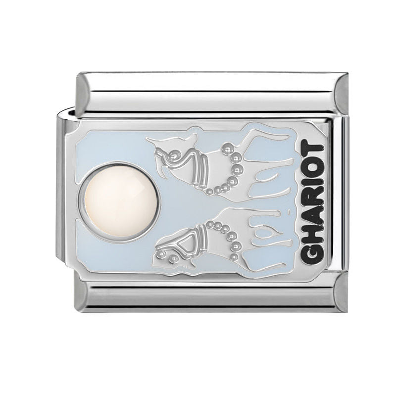 Tarot chariot con perla