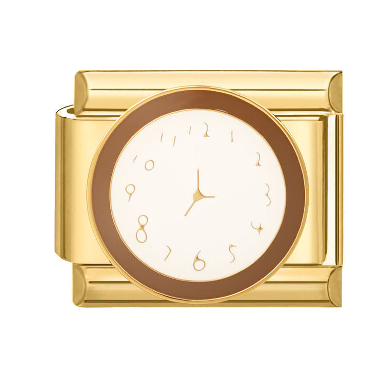 Reloj marrón