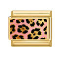 Estampado de leopardo rosa
