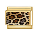 Estampado de leopardo realista