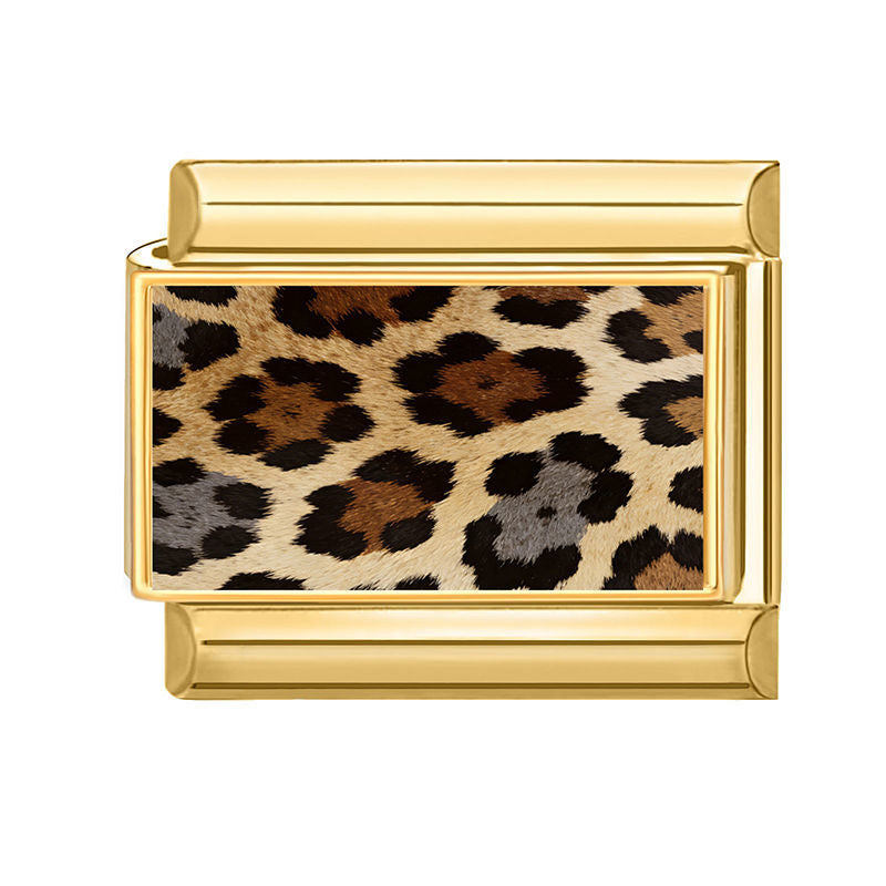 Estampado de leopardo realista