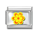 Flor amarilla y naranja