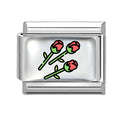 Tres rosas rojas