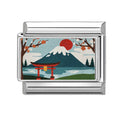 Monte Fuji con torii