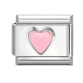 Corazón rosa
