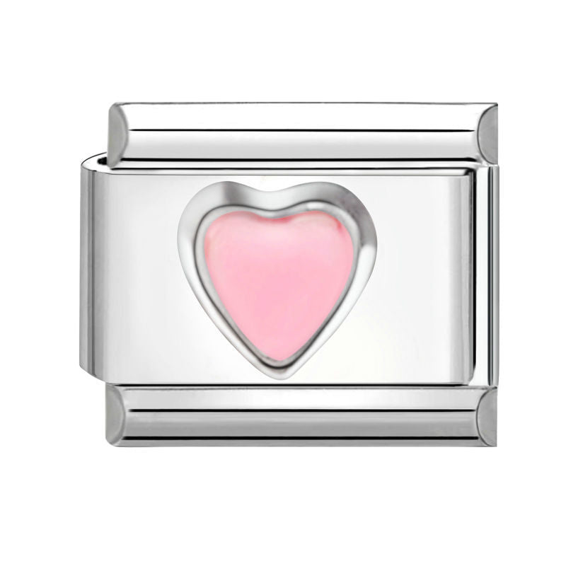 Corazón rosa