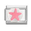 Estrella de mar rosa