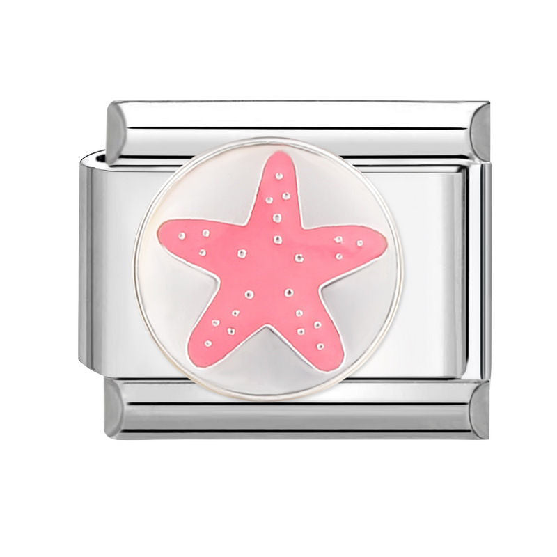 Estrella de mar rosa