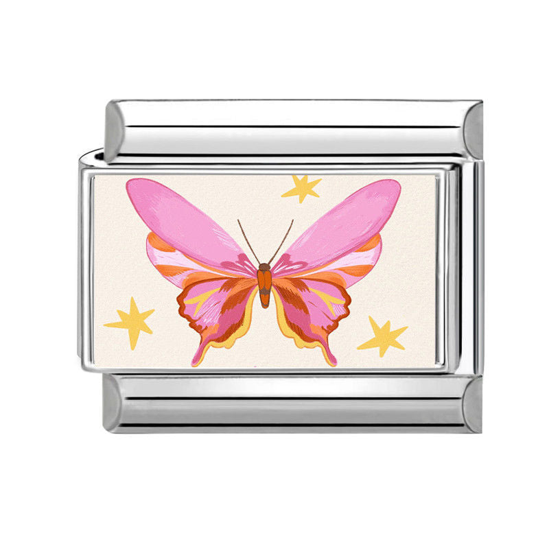 Mariposa con destellos
