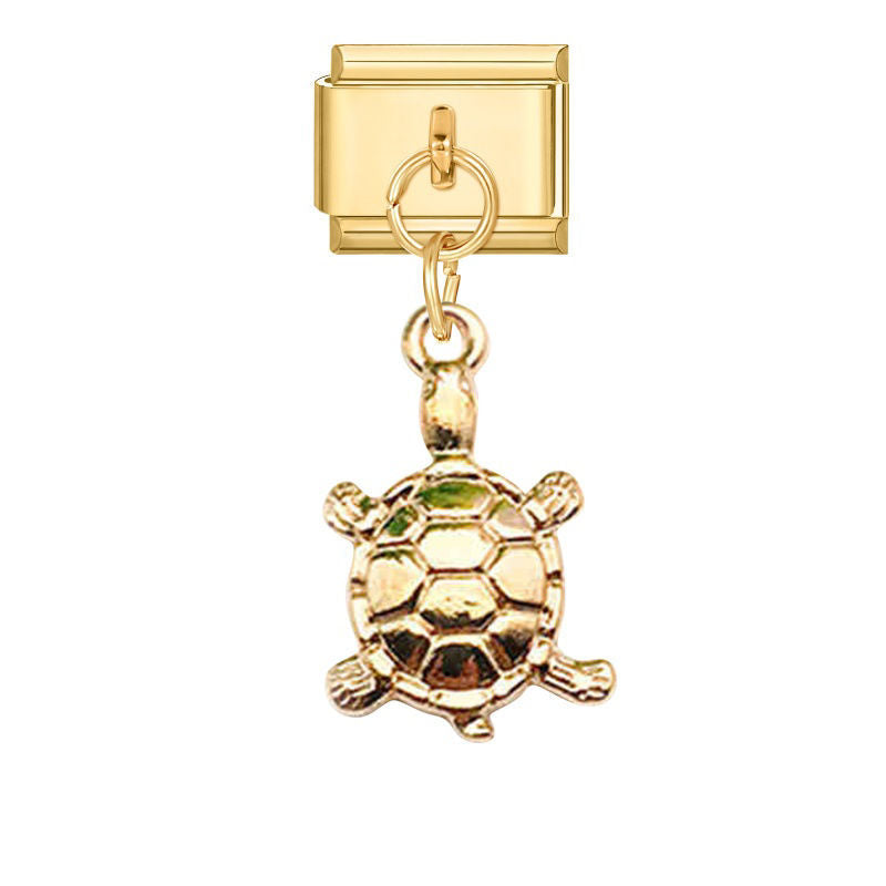 Colgante tortuga dorada