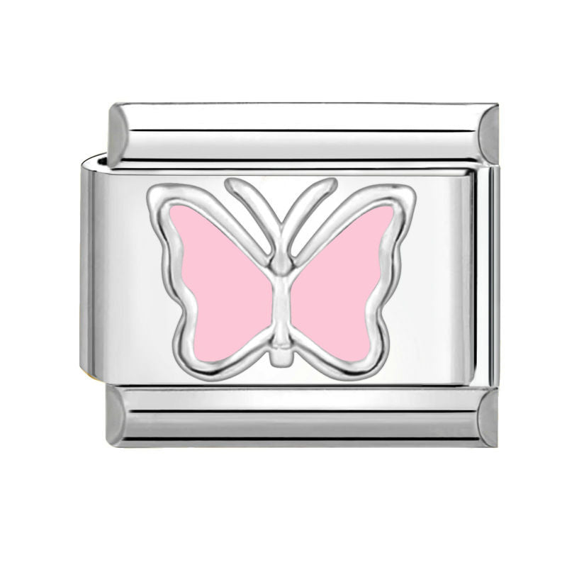 Mariposa rosa